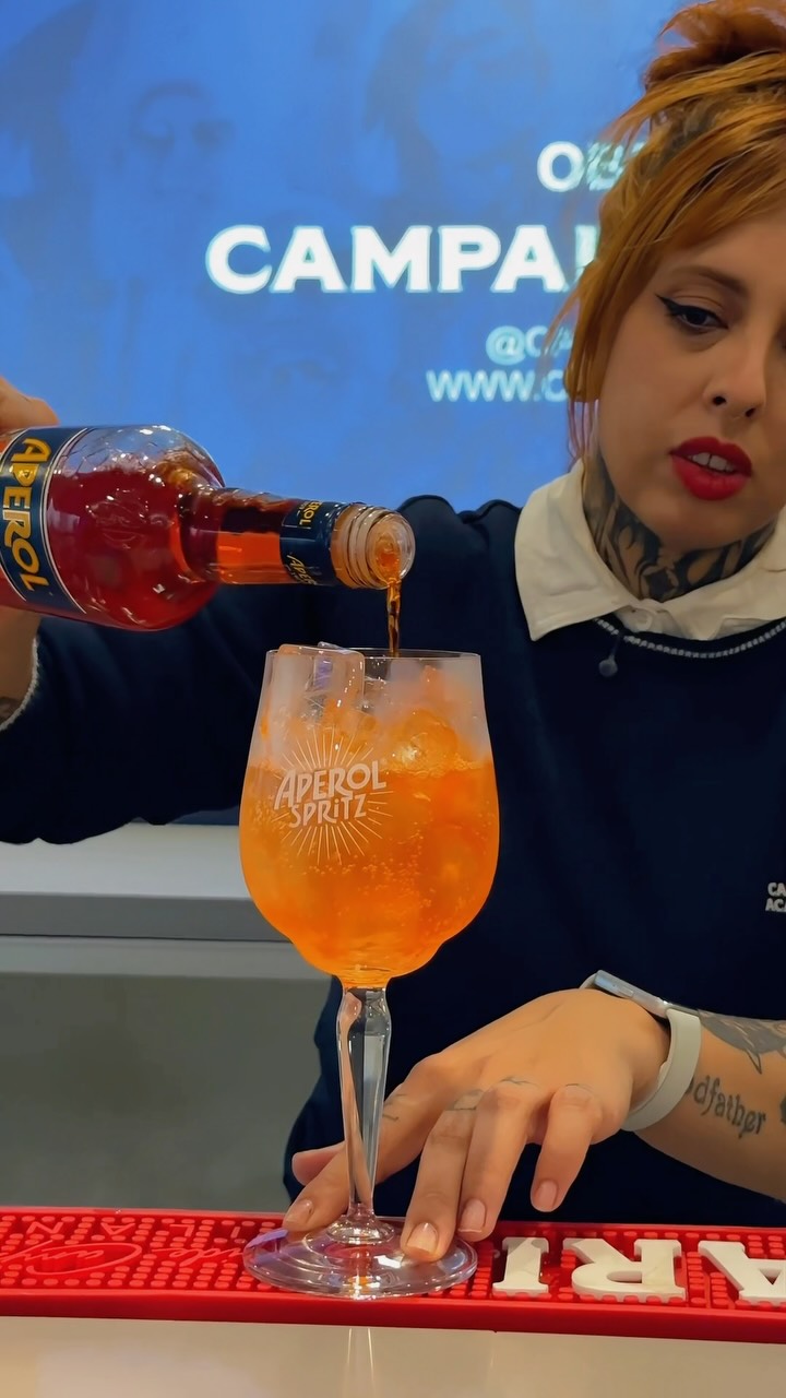 Aperol Spritz na técnica
