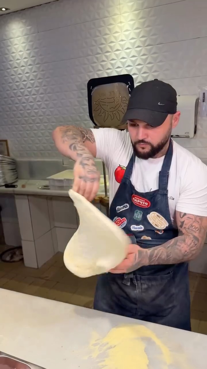 A pizza doce obrigatória