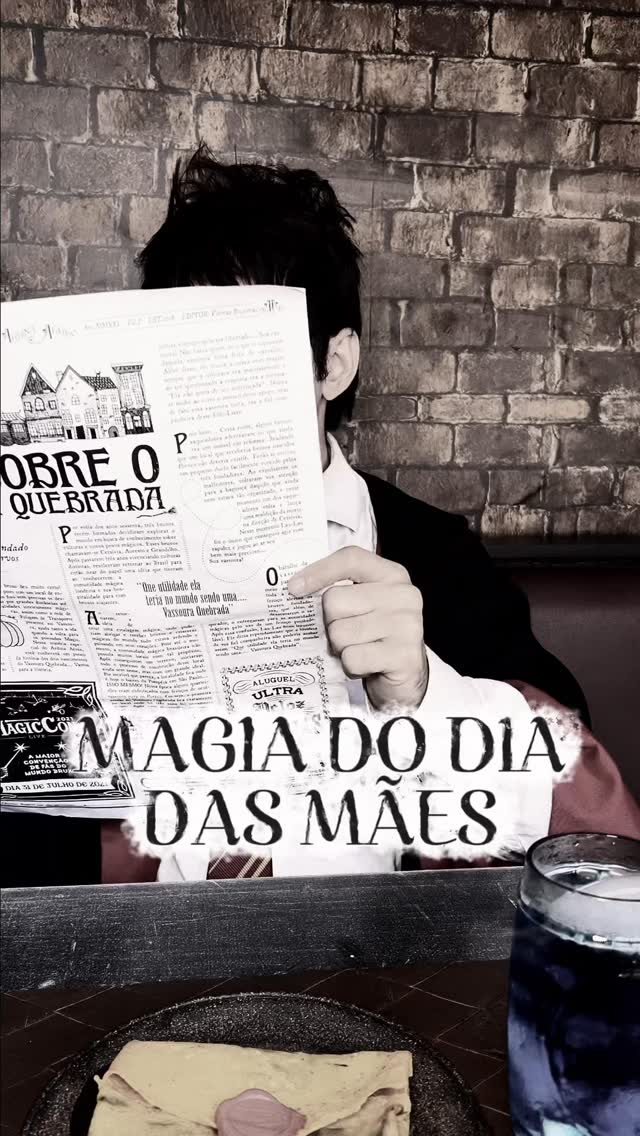Surpresa mágica pra equipe